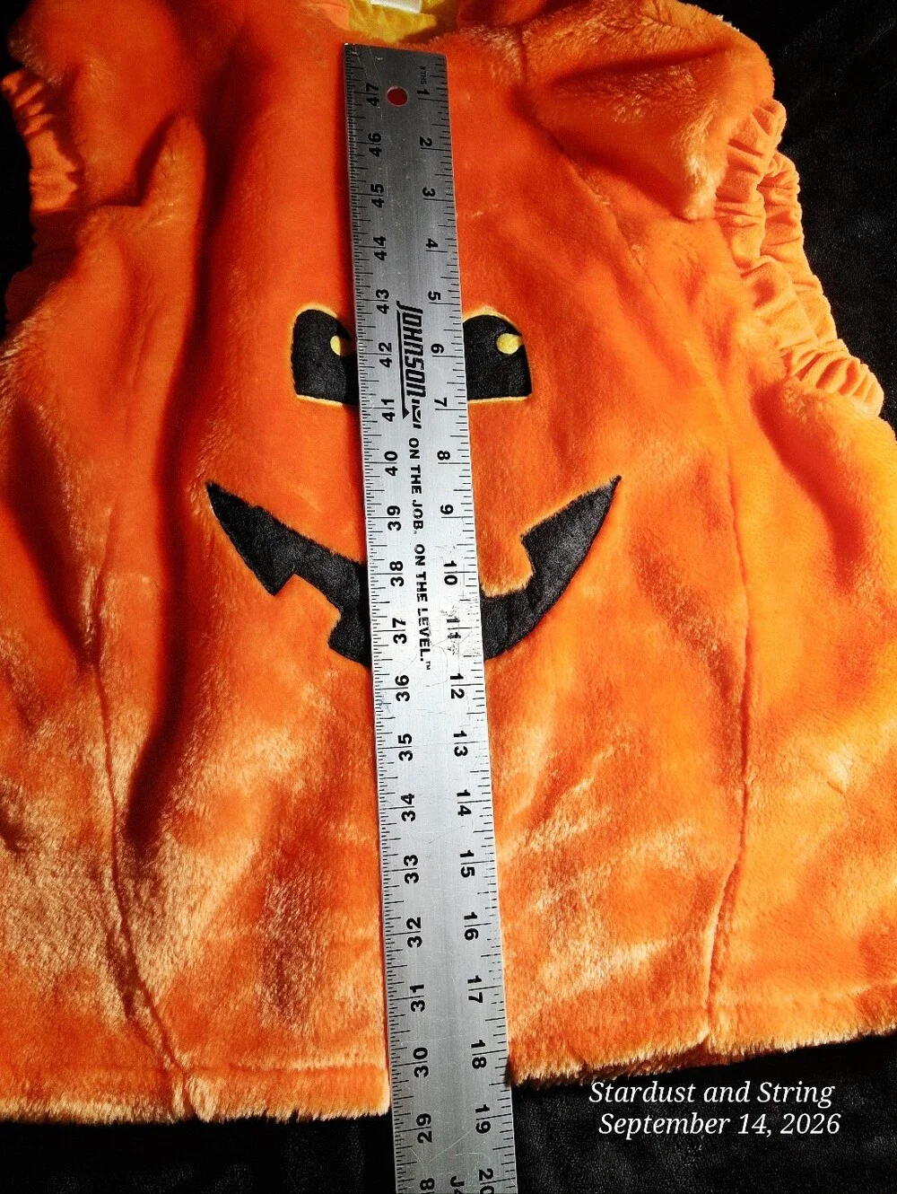 👜 Celebration Halloween Plush Pumpkin Vest Costume Orange Child 👜